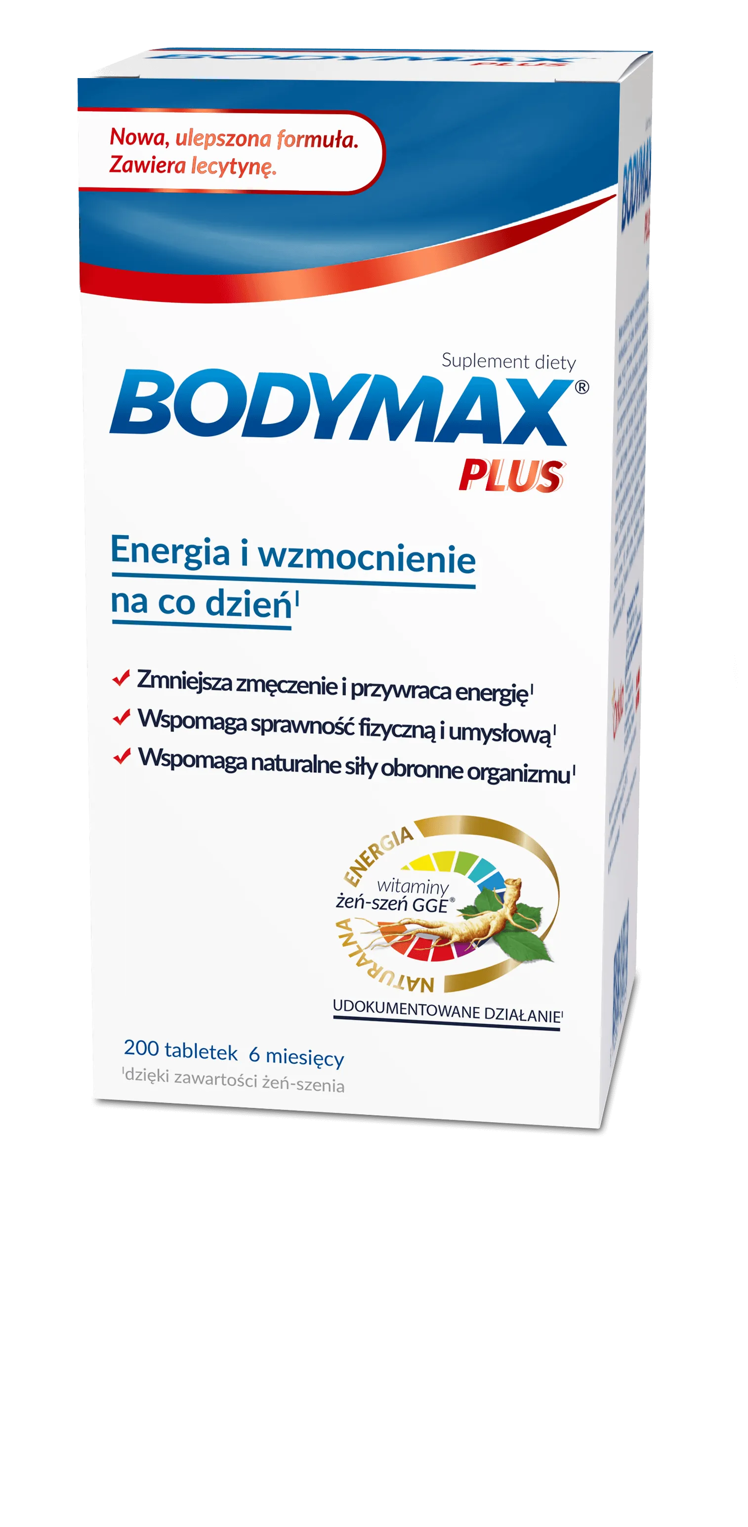 Bodymax Plus, suplement diety, 200 tabletek