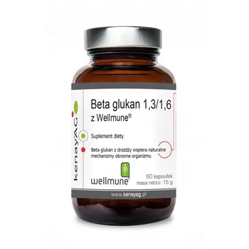 KenayAG, Beta Glucan 1,3/1,6 Wellmune, suplement diety, 60 kapsułek 