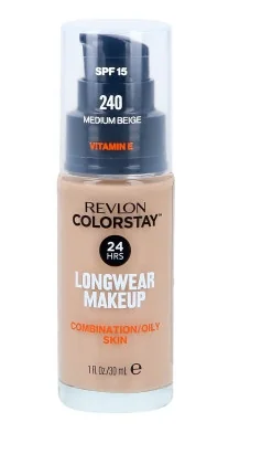 Revlon ColorStay podkład do cery mieszanej i tłustej, nr 240 Medium Beige, 30 ml