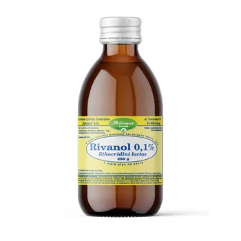 Rivanol 0,1%, płyn do stosowania na skórę, 250g 