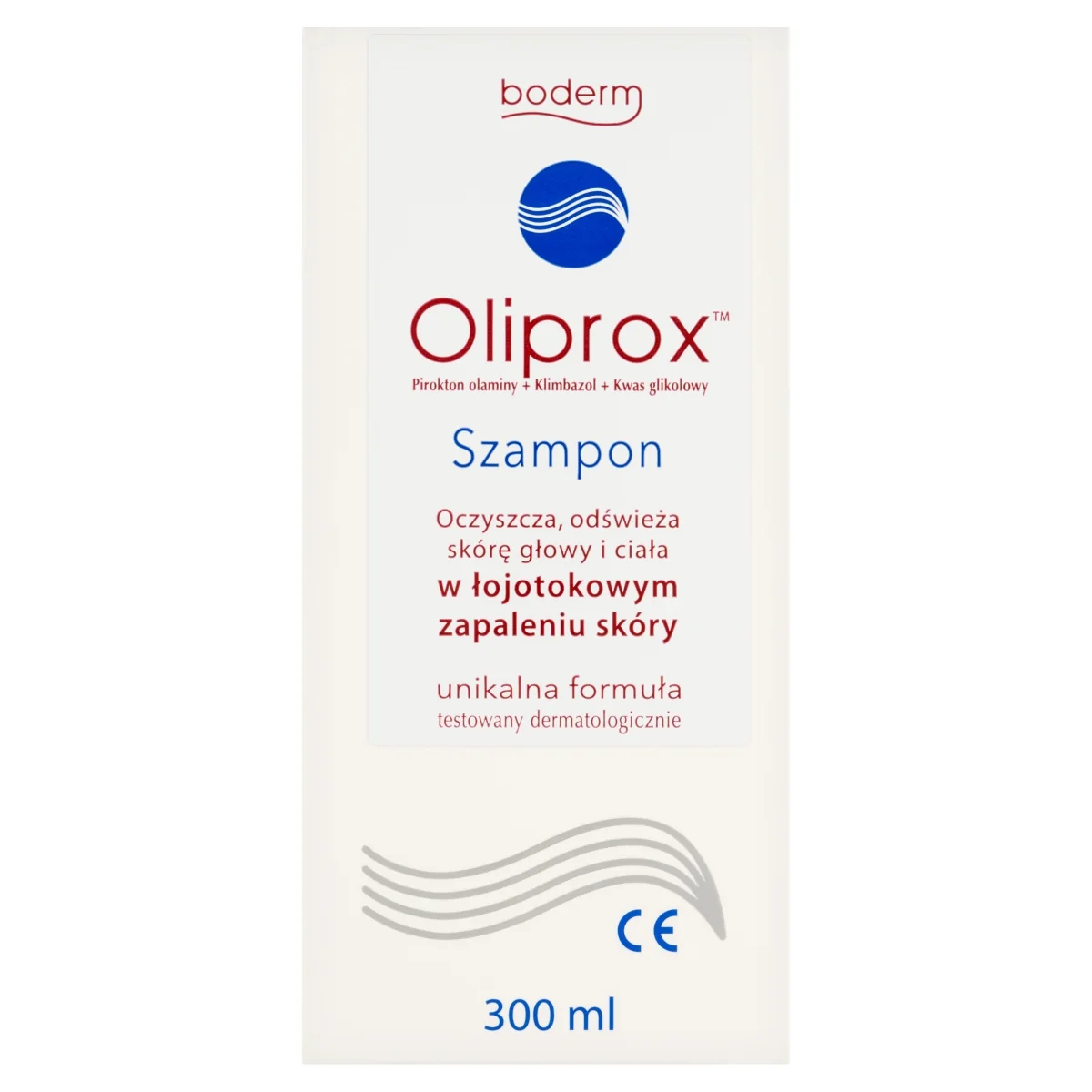 Oliprox szampon przeciwłupieżowy na ŁZS, łupież i grzybicę skóry, 300 ml