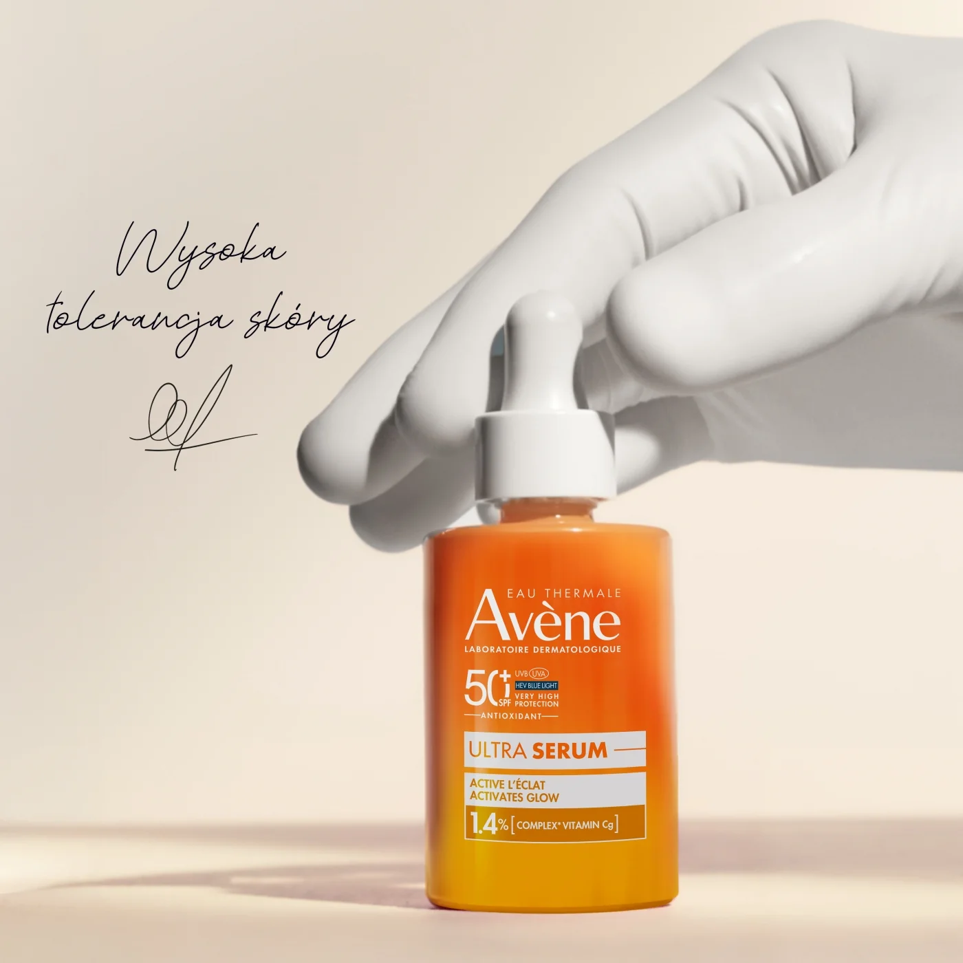 Avène Ultra Serum serum rozświetlające z bardzo wysoką ochroną SPF 50+, 30 ml