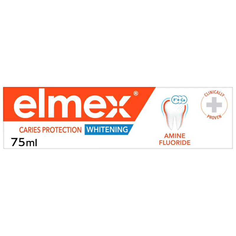 Elmex Whitening Przeciw Próchnicy pasta do zębów, 75 ml