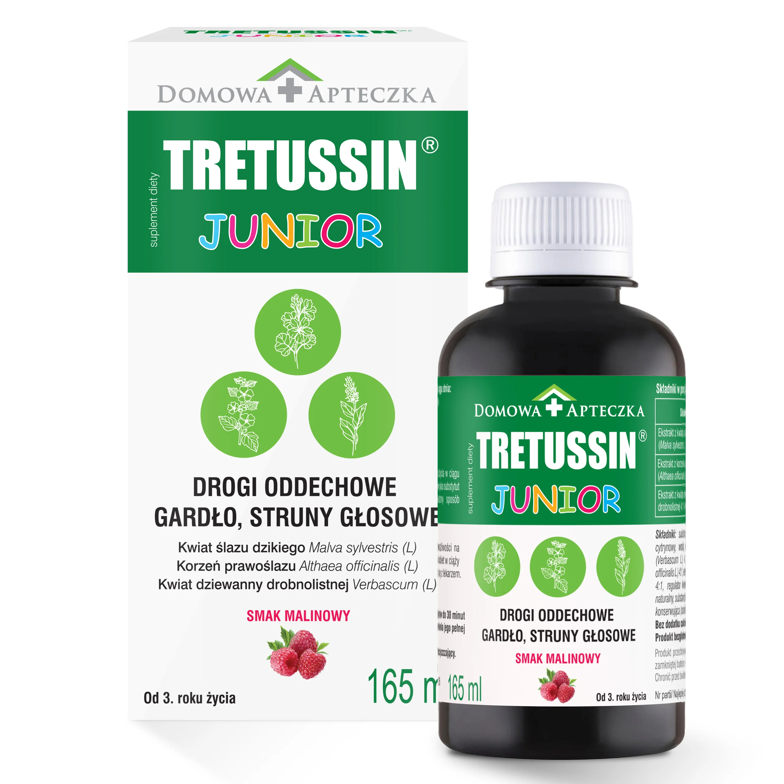 Domowa Apteczka Tretussin Junior płyn, 165 ml