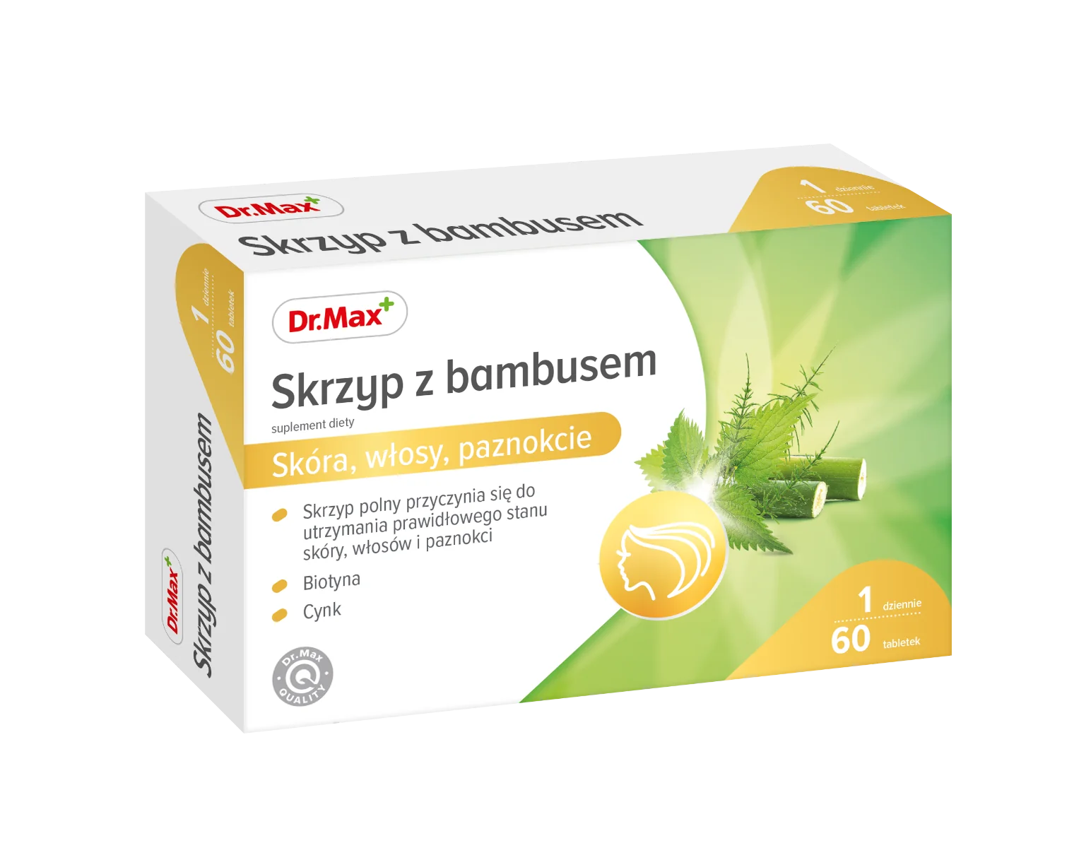 Dr.Max Skrzyp z bambusem 60 tabletek| drmax.pl | Dr. Max