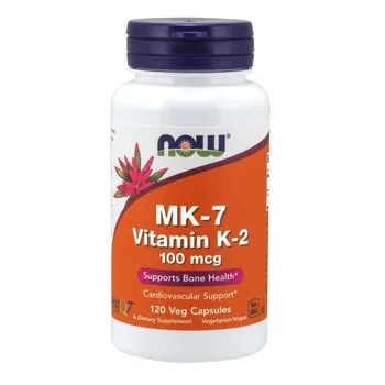 Now Foods MK7 Vitamin K2, suplement diety, 60 kapsułek 