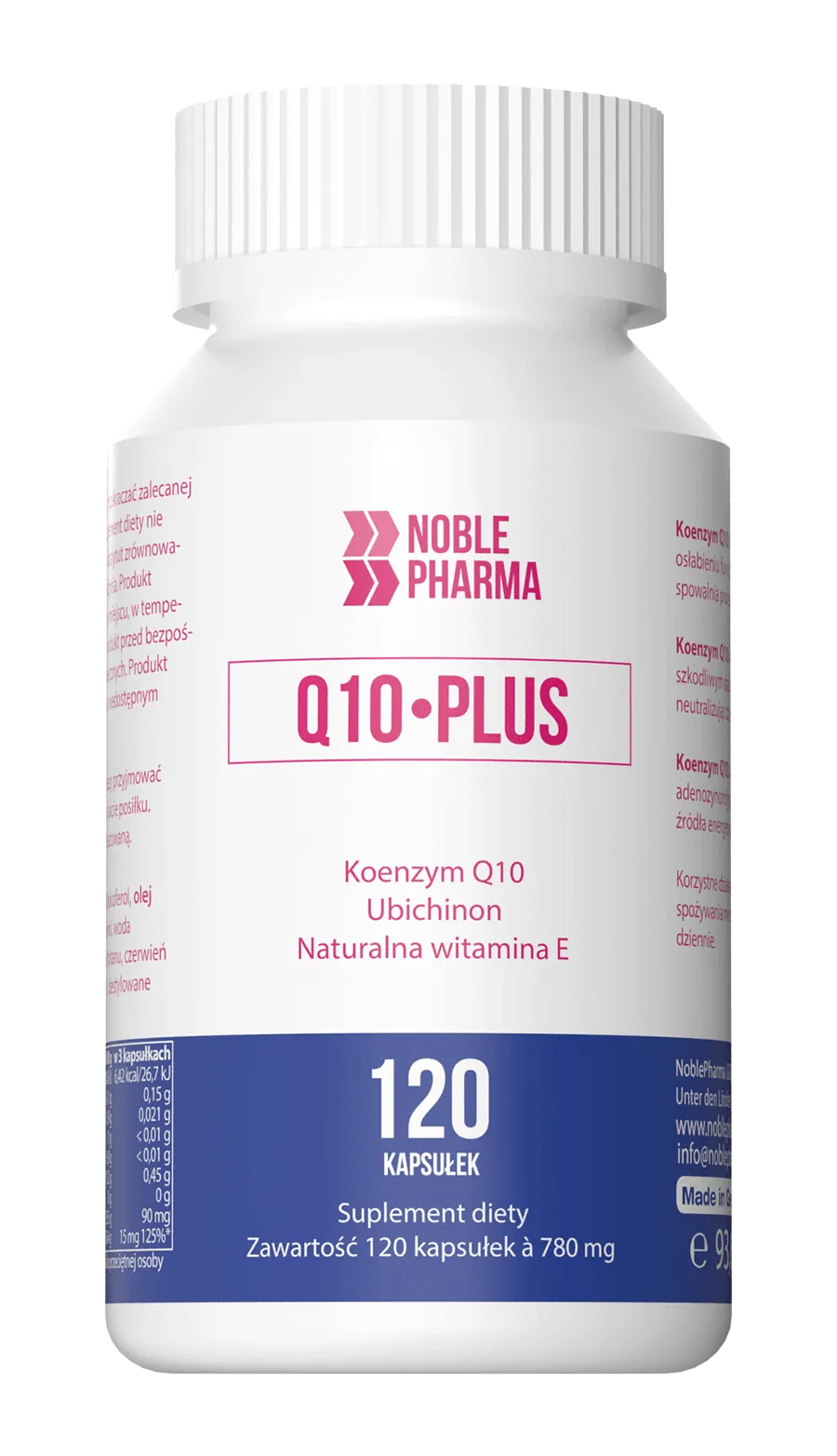 Koenzym Q10 Plus suplement diety, 60 kapsułek