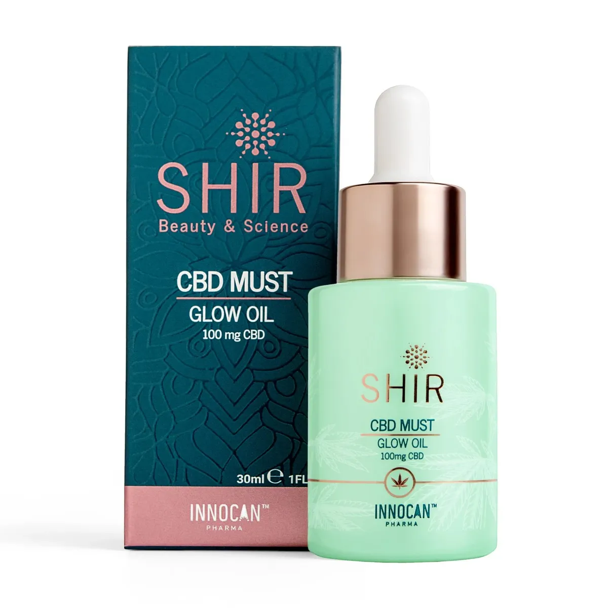 SHIR Beauty & Science CBD Must rozświetlający olejek do twarzy, 30 ml