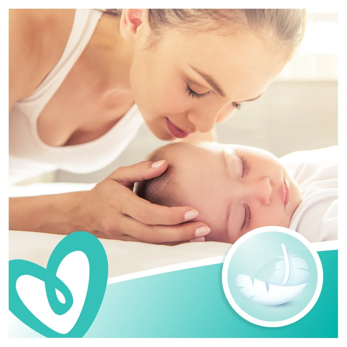 Pampers Sensitive nawilżane chusteczki, 80 sztuk