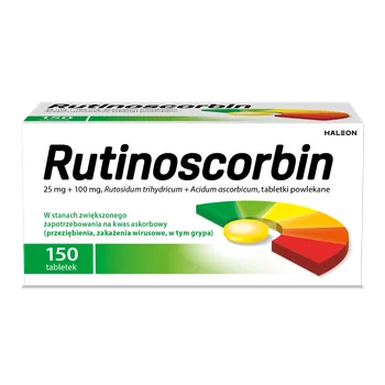 Rutinoscorbin 150 tabletek