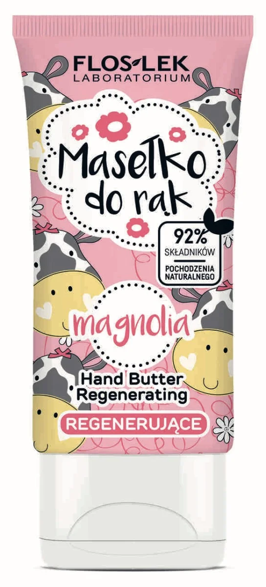 Floslek Hand Care regenerujące masełko do rąk magnolia, 50 ml