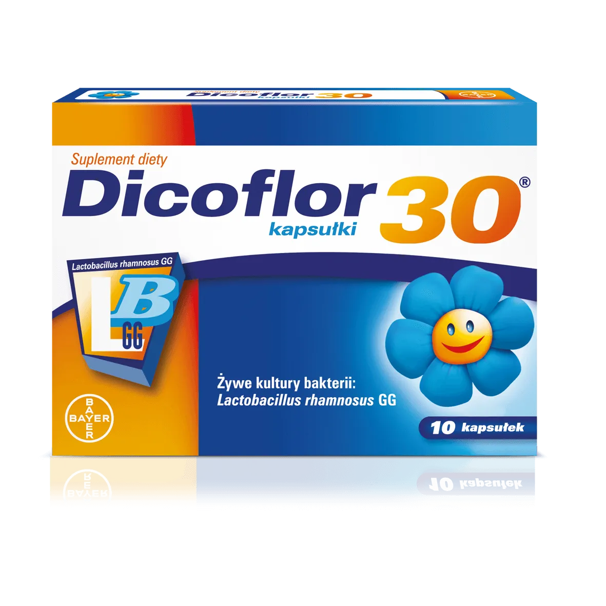 Dicoflor 30, suplement diety, 10 kapsułek