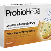 Probiohepa, suplement diety, 20 kapsułek