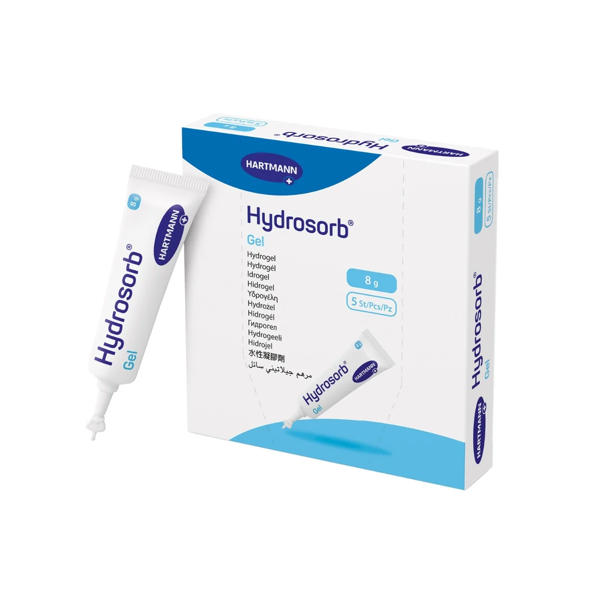 Hydrosorb Gel hydrożel, 8 g, 5 sztuk