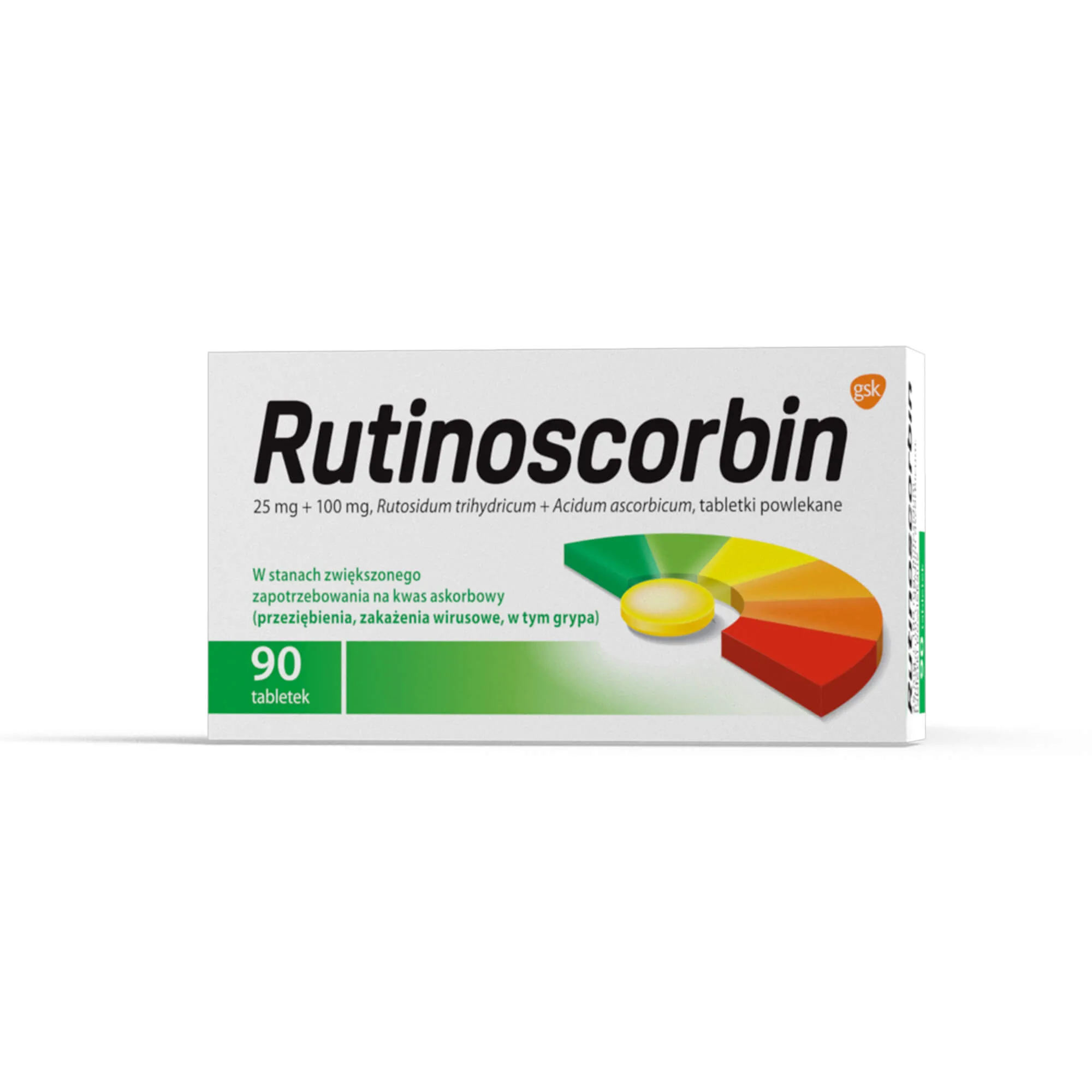 Rutinoscorbin, 90 tabletek 