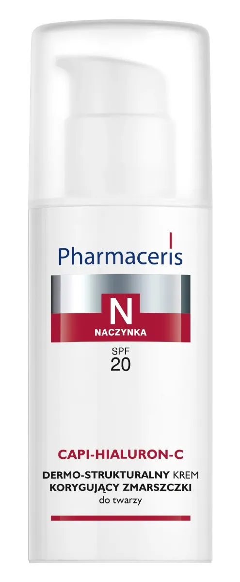 Pharmaceris N Capi-Hialuron-C Dermo-strukturalny krem korygujący zmarszczki SPF 20 / 50 ml