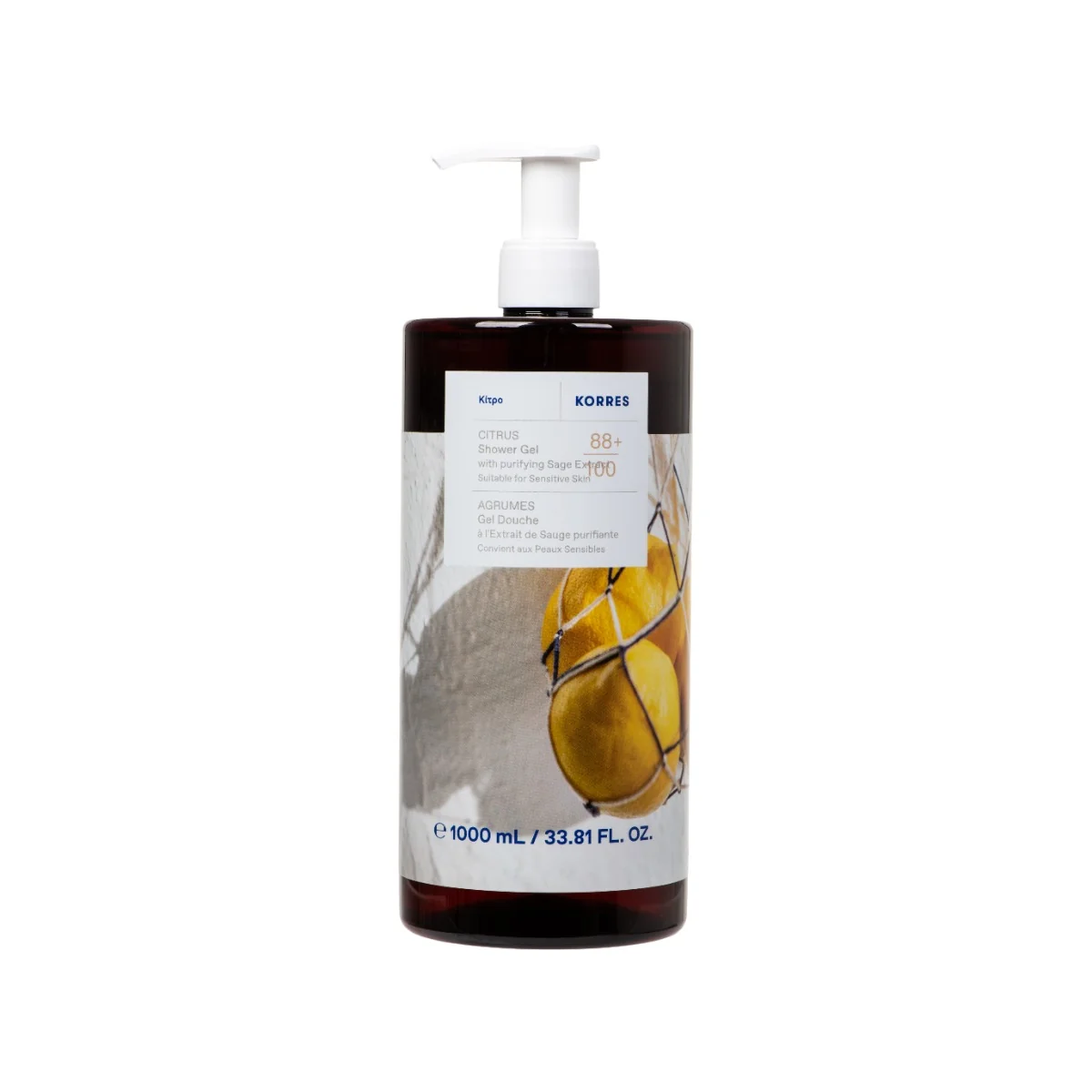 Korres Citrus żel pod prysznic, 1000 ml