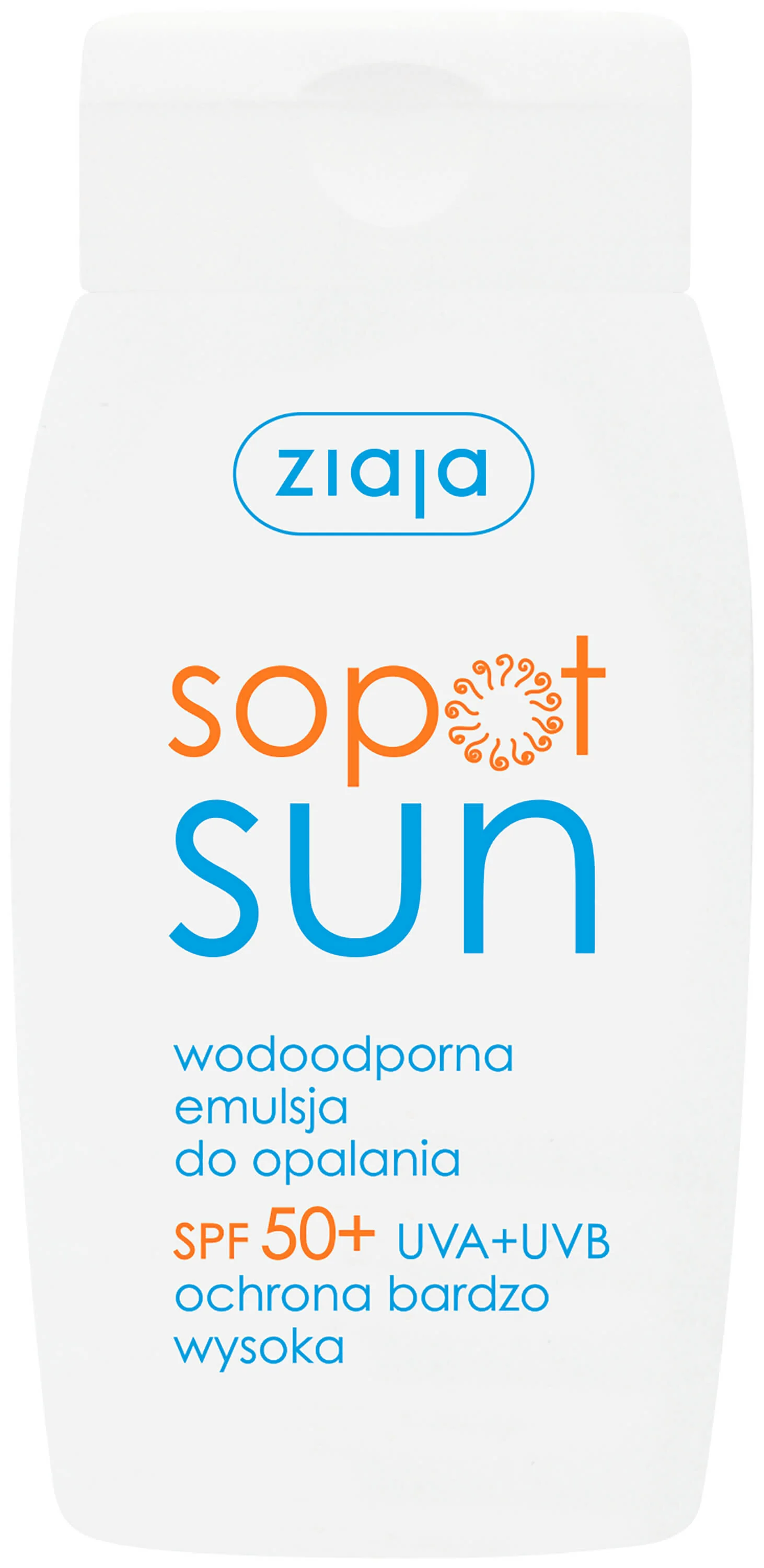 Ziaja Sopot Sun emulsja do opalania SPF 50+, 125 ml