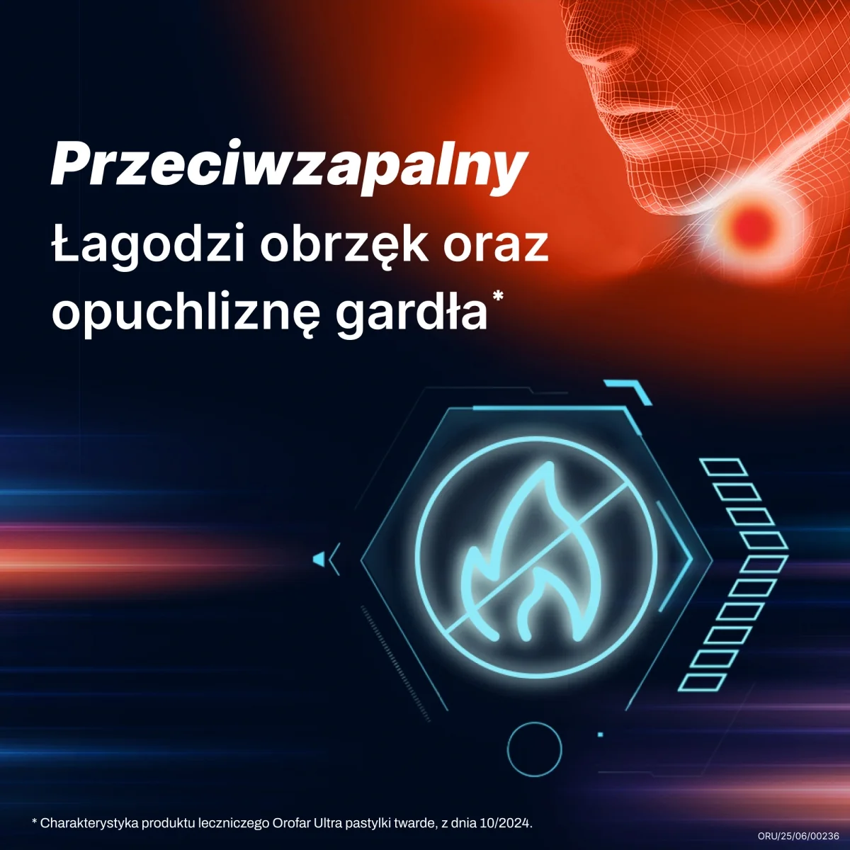 Orofar Ultra 8,75 mg 24 pastylki twarde