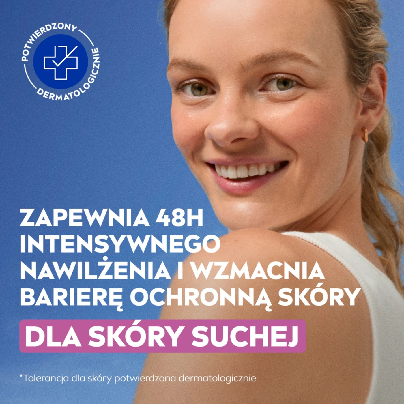 Nivea 24H Nawilżenia odżywczy krem na dzień SPF 15 cera sucha i wrażliwa, 50 ml