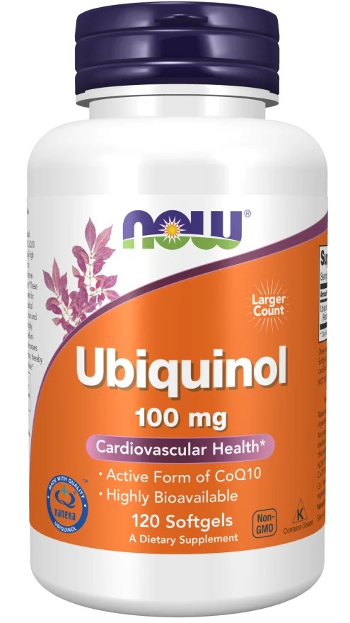 Now Foods Ubiquinol 100mg 120 kapsułek