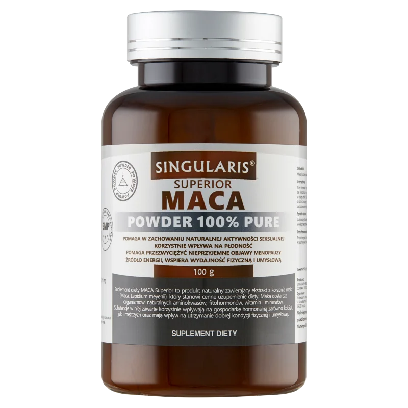 Singularis Superior Maca Powder 100% Pure proszek 100 g