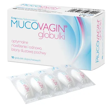 Mucovagin 5 mg, globulki dopochwowe, 10 sztuk 