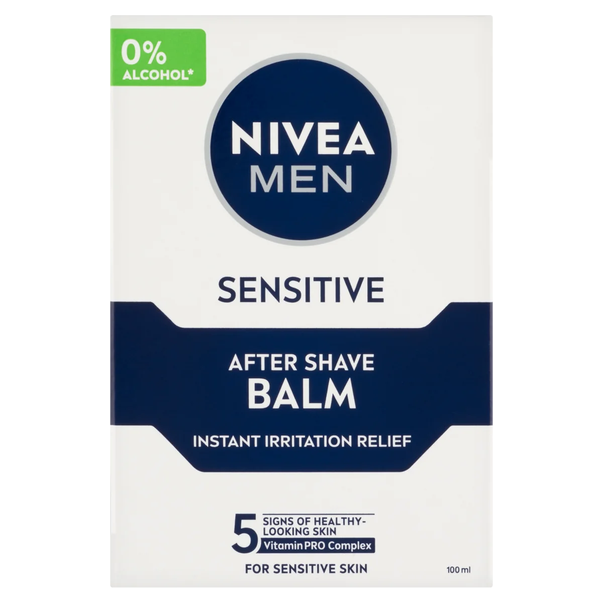 Nivea Men Sensitive łagodzący balsam po goleniu, 100 ml