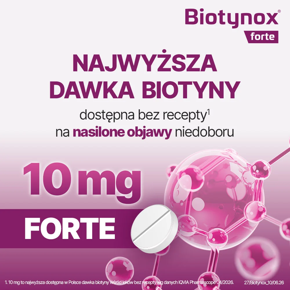 Biotynox Forte 10 mg, 30 tabletek