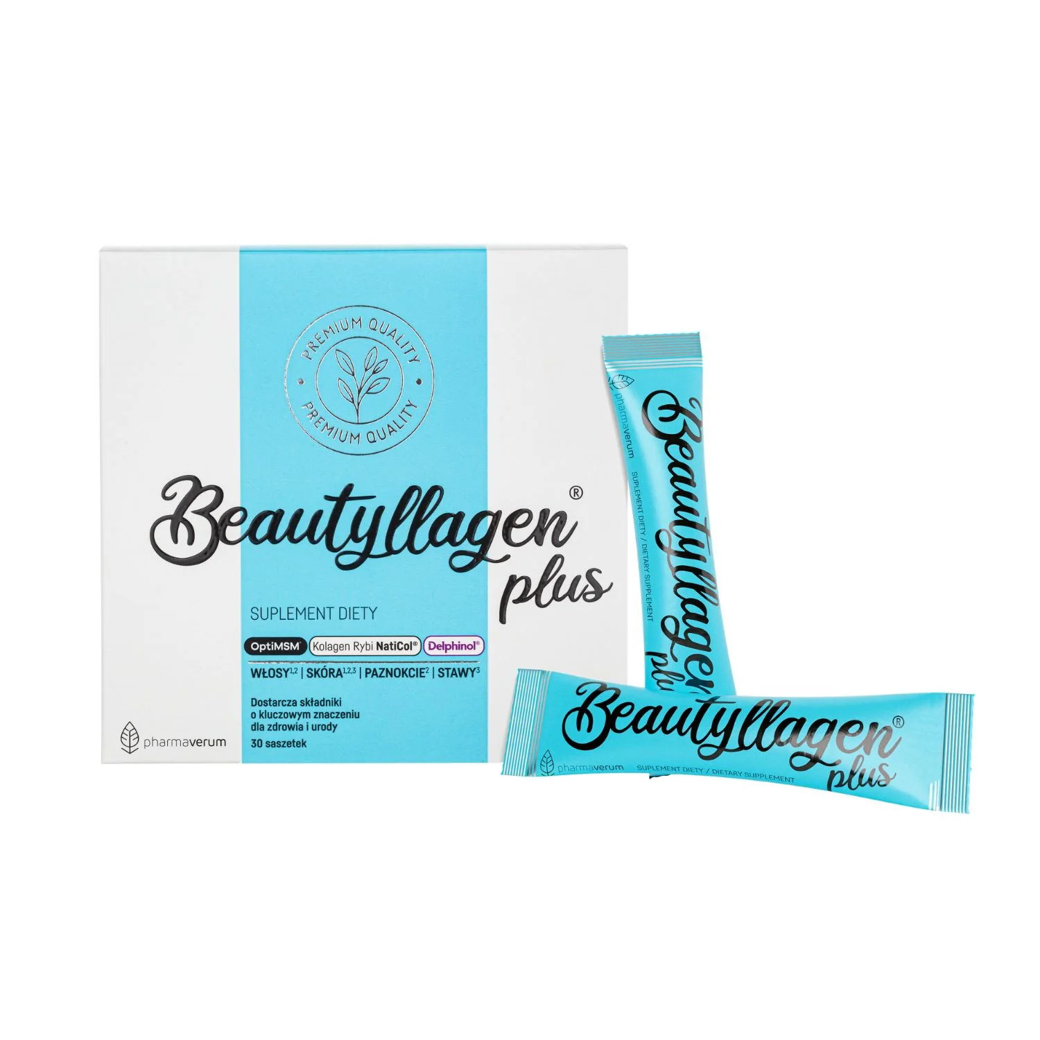Beautyllagen® Plus kolagen rybi, 30 saszetek