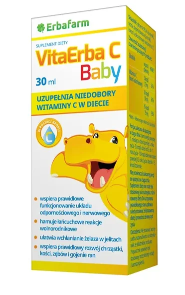 Erbafarm VitaErba C Baby krople, 30 ml