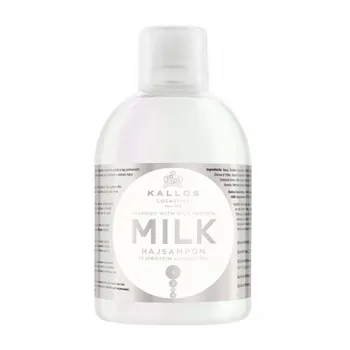 Kallos, szampon do włosów  z wyciągiem z proteiny mlecznej, Milk, 1000 ml 