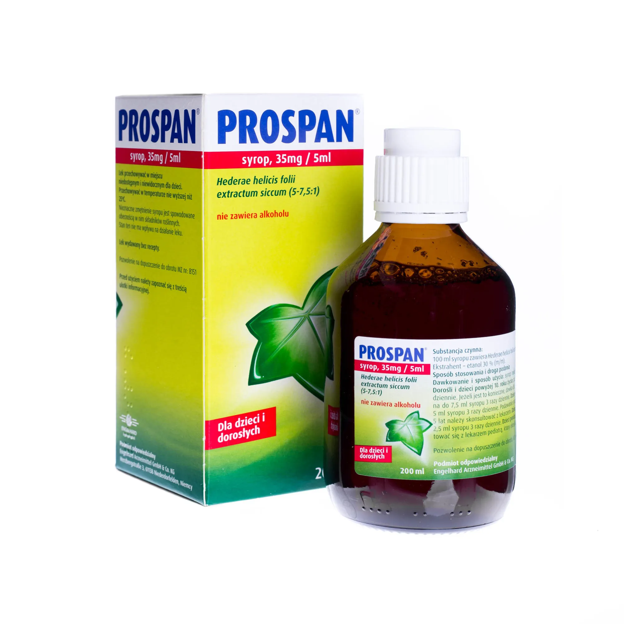 Prospan 35 mg/5 ml, 200 ml 