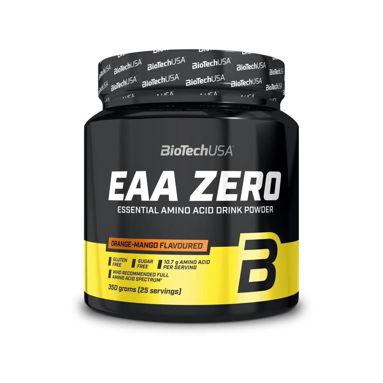 BioTechUSA EAA Zero o smaku pomarańczy i mango, proszek, 350 g