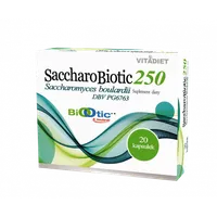 SaccharoBiotic250, suplement diety, 20 kapsułek