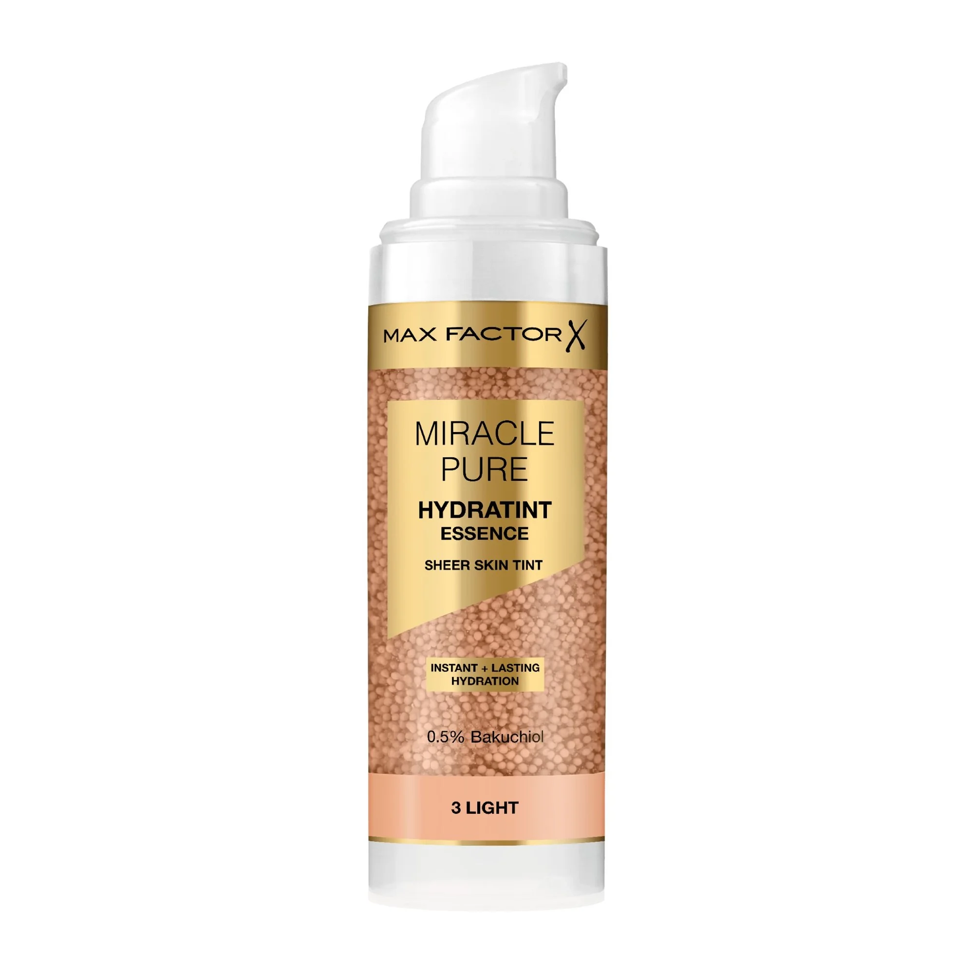 Max Factor Miracle Pure Hydratint Essence podkład do twarzy, 3 Light, 30 ml