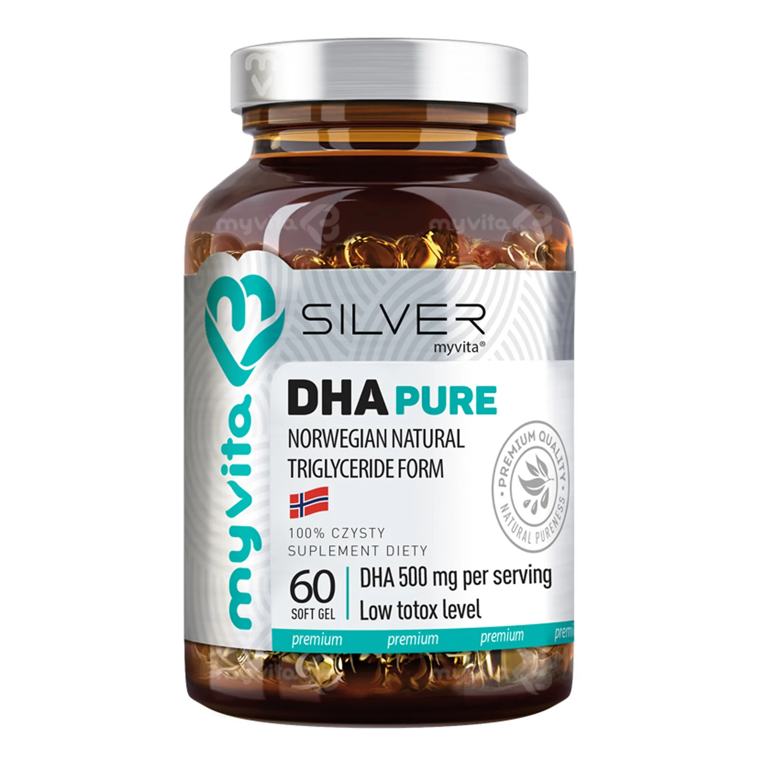 MyVita Silver Pure DHA 60 kapsułek