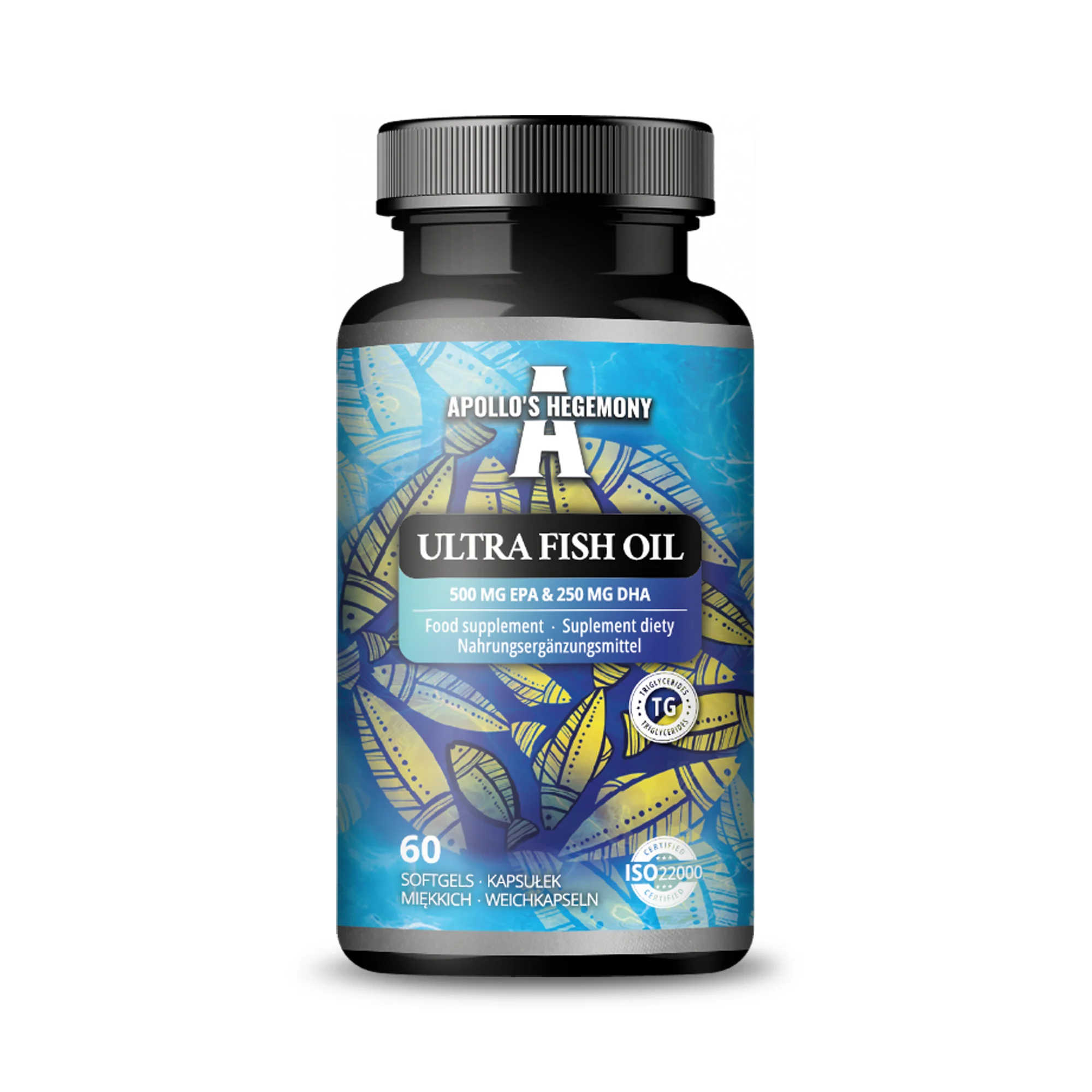 Apollo's Hegemony Ultra Fish Oil 60 kapsułek miękkich