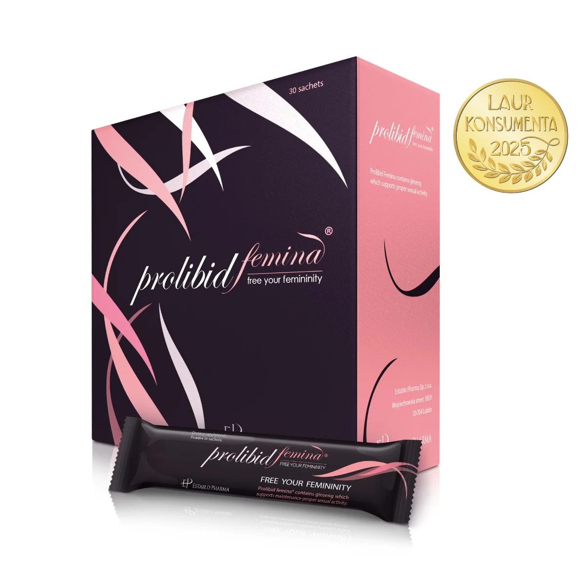 Prolibid Femina suplement diety, 30 saszetek