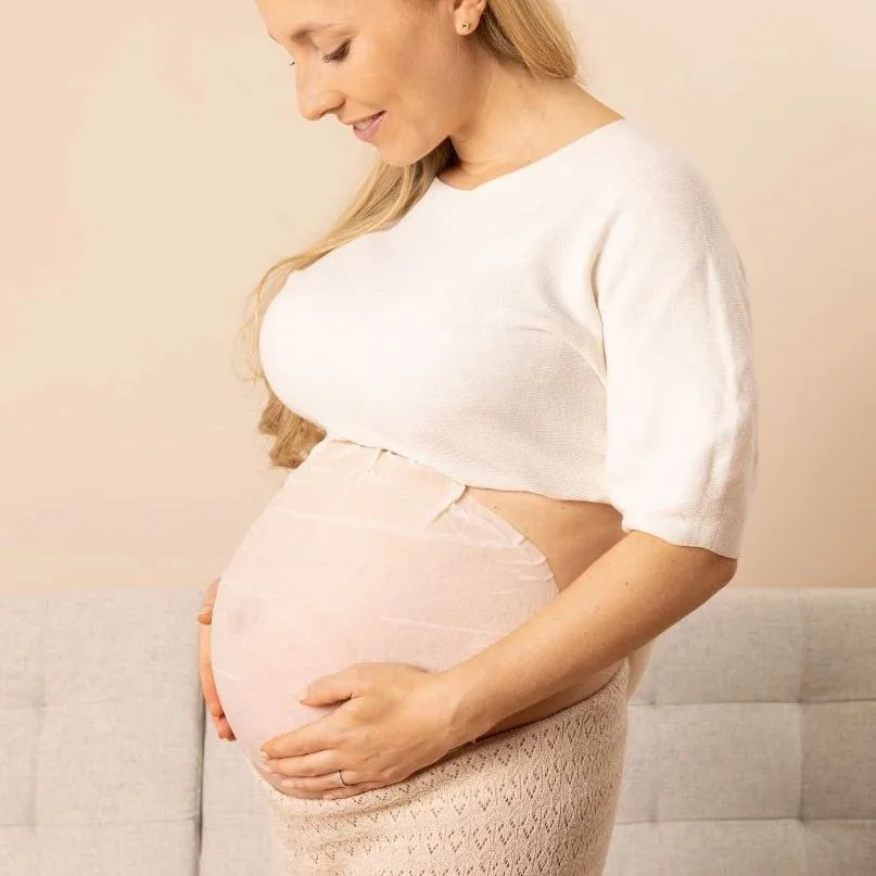 MABYEN Mama maseczka ujędrniająca na brzuch dla kobiet w ciąży, 1 sztuka