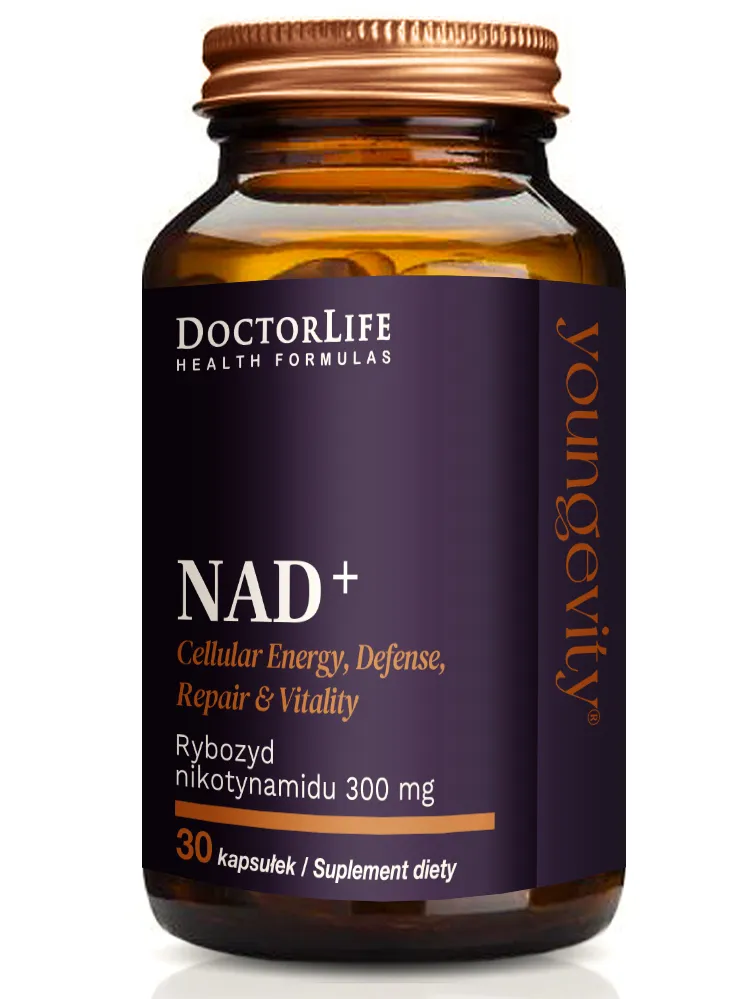 Doctor Life NAD+ rybozyd nikotynamidu 300 mg, 30 kapsułek