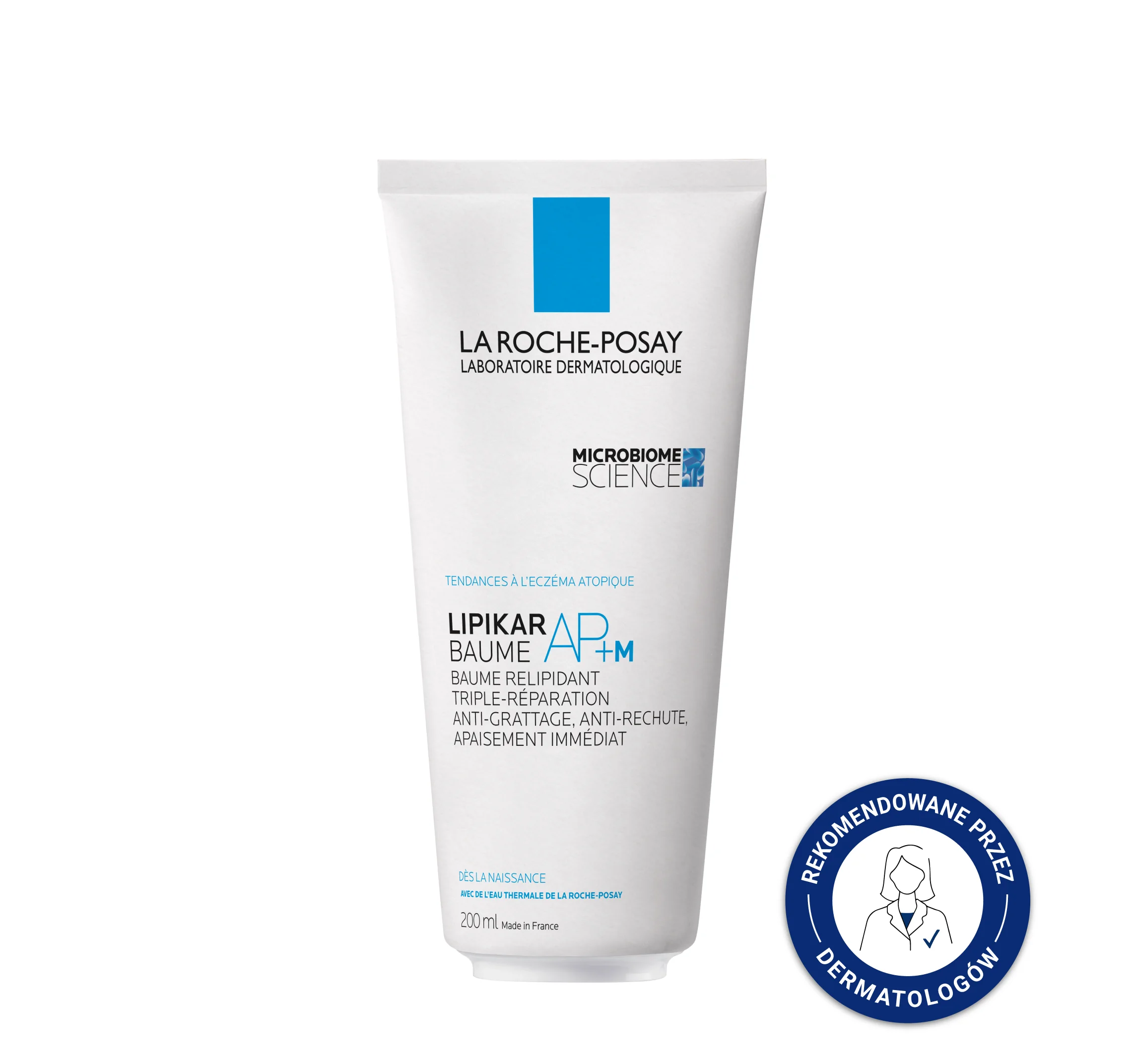 La Roche-Posay Lipikar Baume AP+M Eco-Tube kojący balsam do ciała, 200 ml