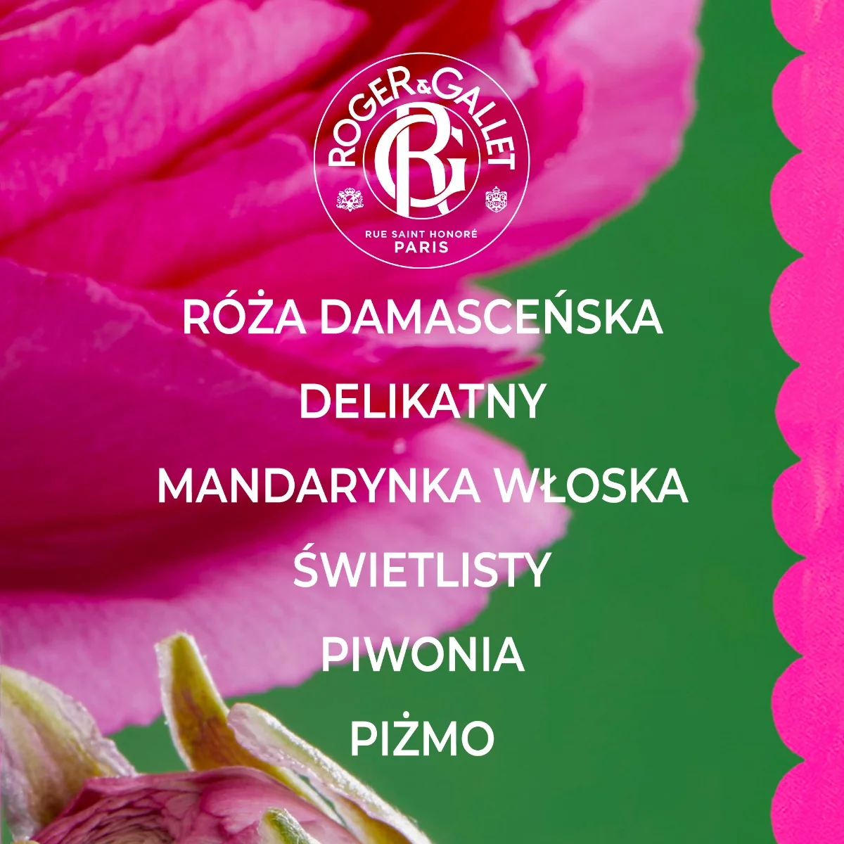 Roger & Gallet Rose woda zapachowa, 30 ml