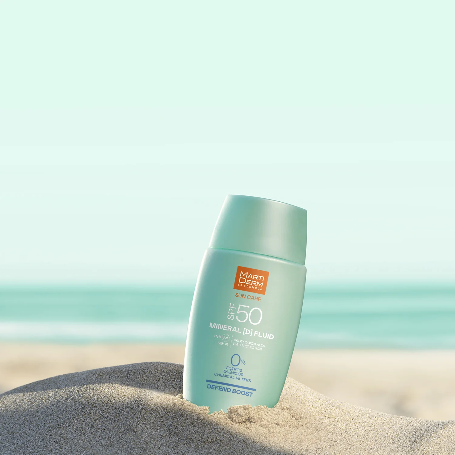 Martiderm Sun Care Mineral D SPF50 Fluid fluid ochronny, 50 ml