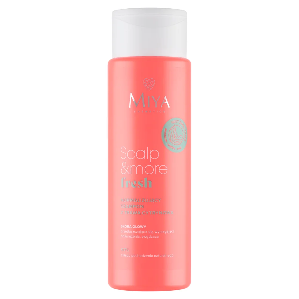 Miya Scalp&more Fresh normalizujący szampon z trawą cytrynową, 300 ml
