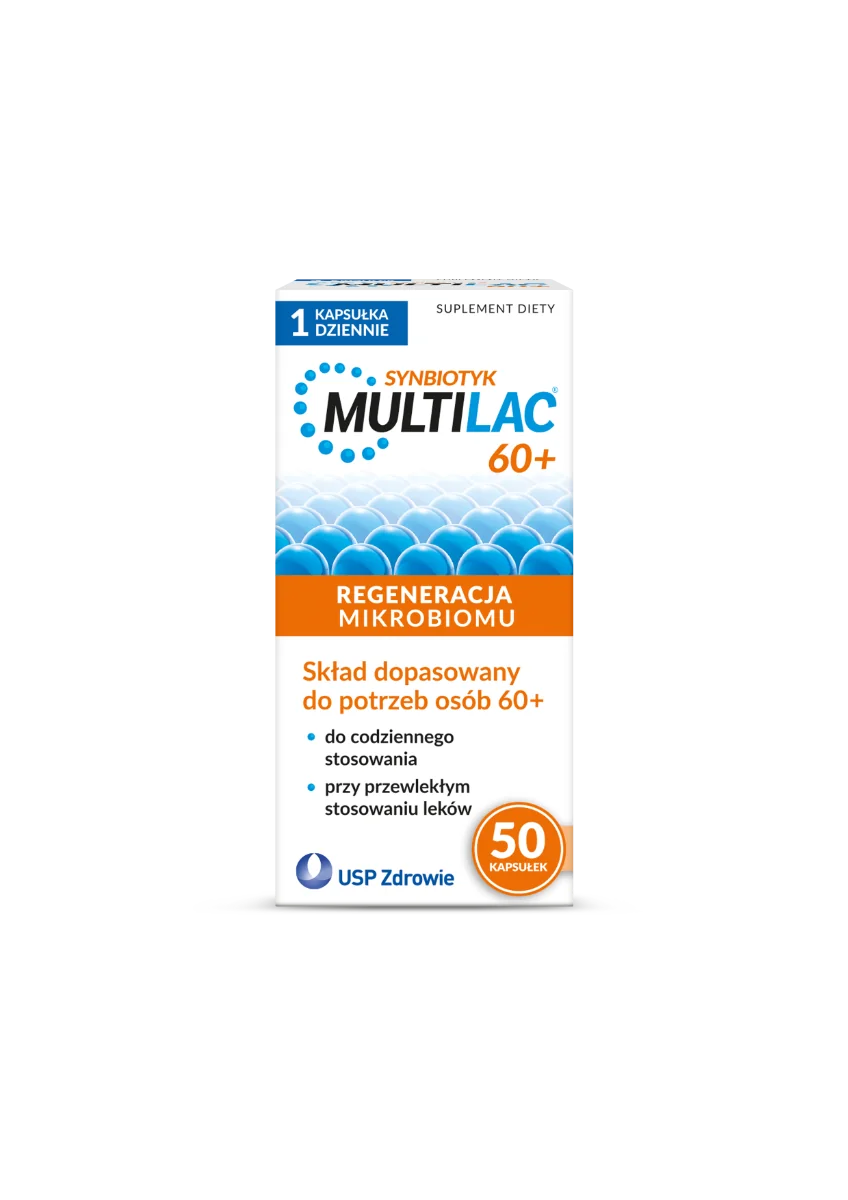 Multilac 60+ 50 kapsułek