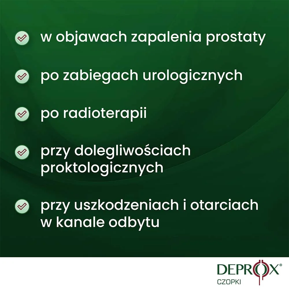 Deprox® czopki 10 sztuk