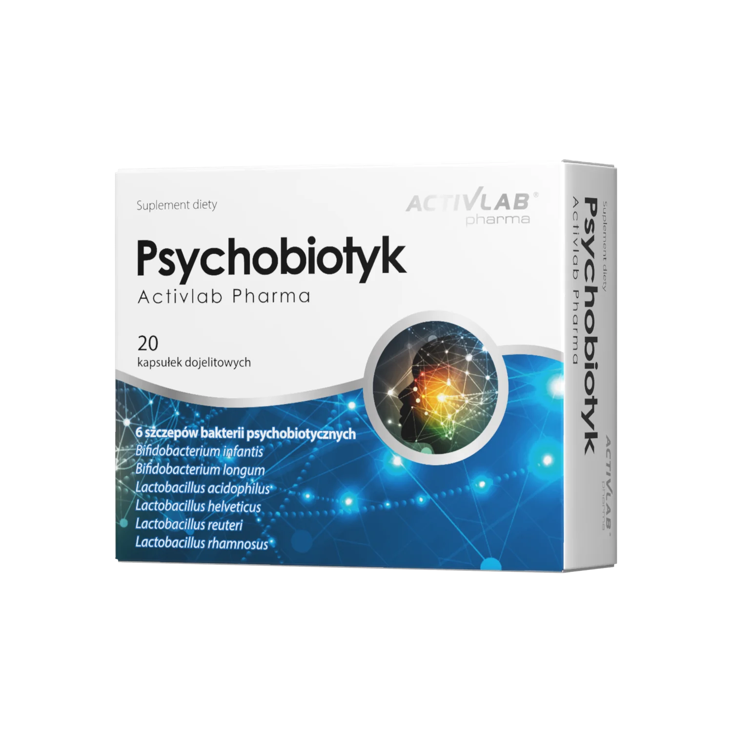 Activlab Pharma Psychobiotyk 20 kapsułek