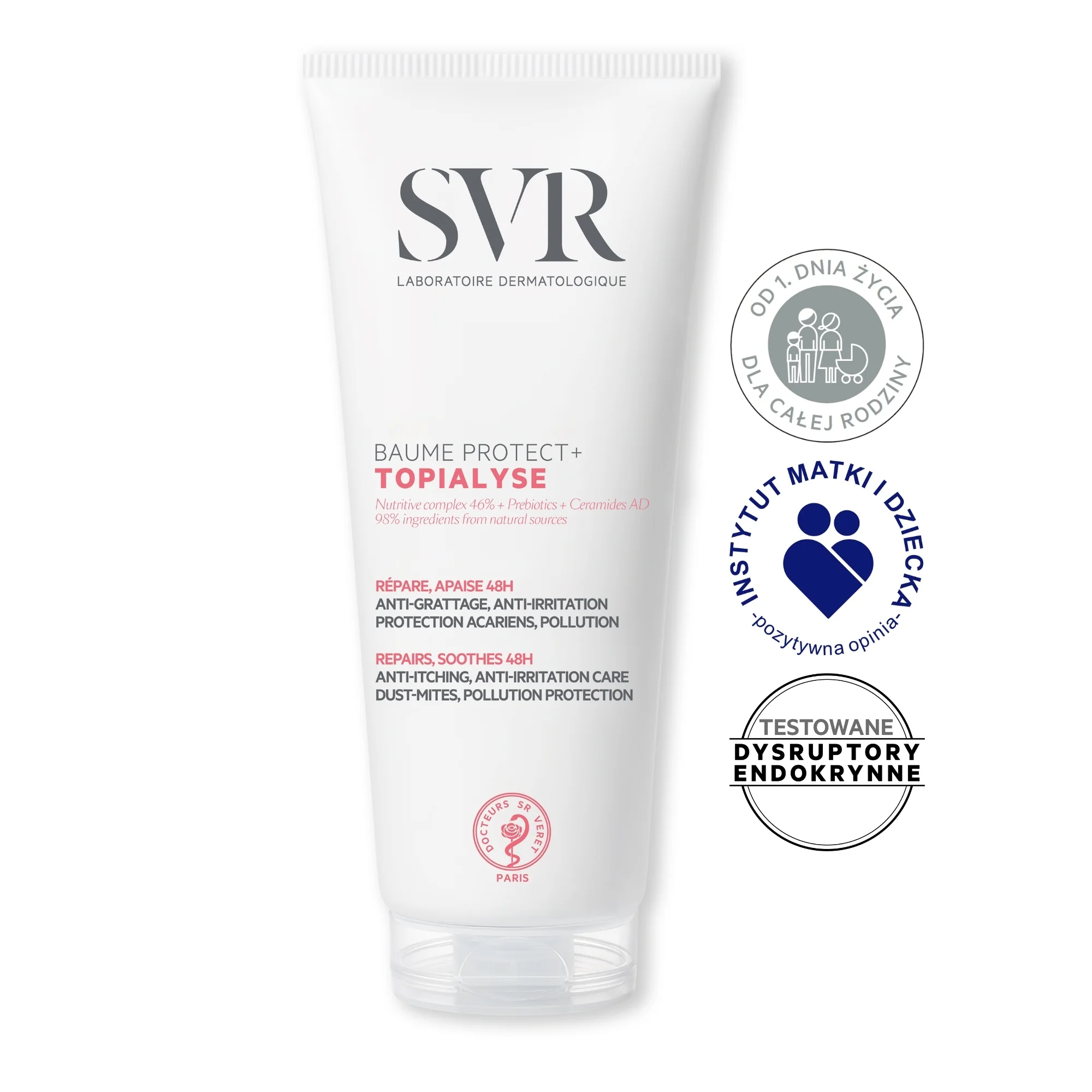 SVR Topialyse Protect+ Balm balsam, 200 ml
