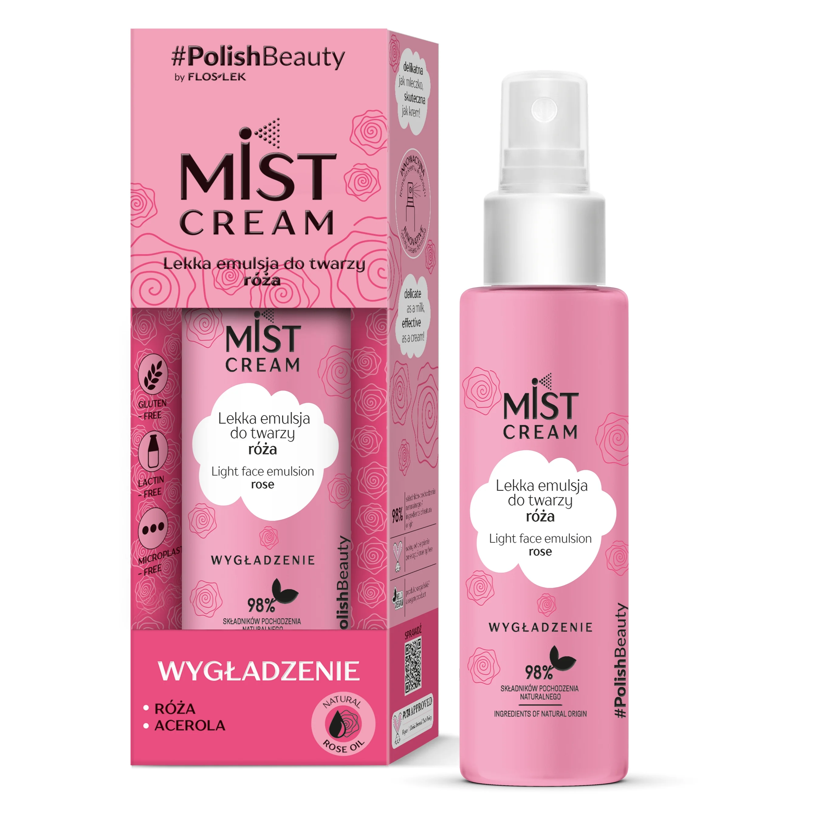 Floslek Mist Cream lekka emulsja do twarzy, 110 ml